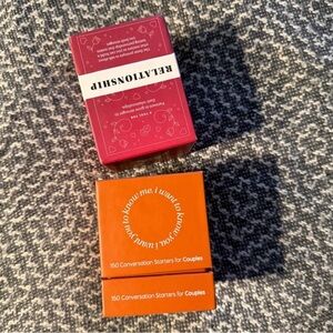 Relationship + Conversation Starter Card Decks